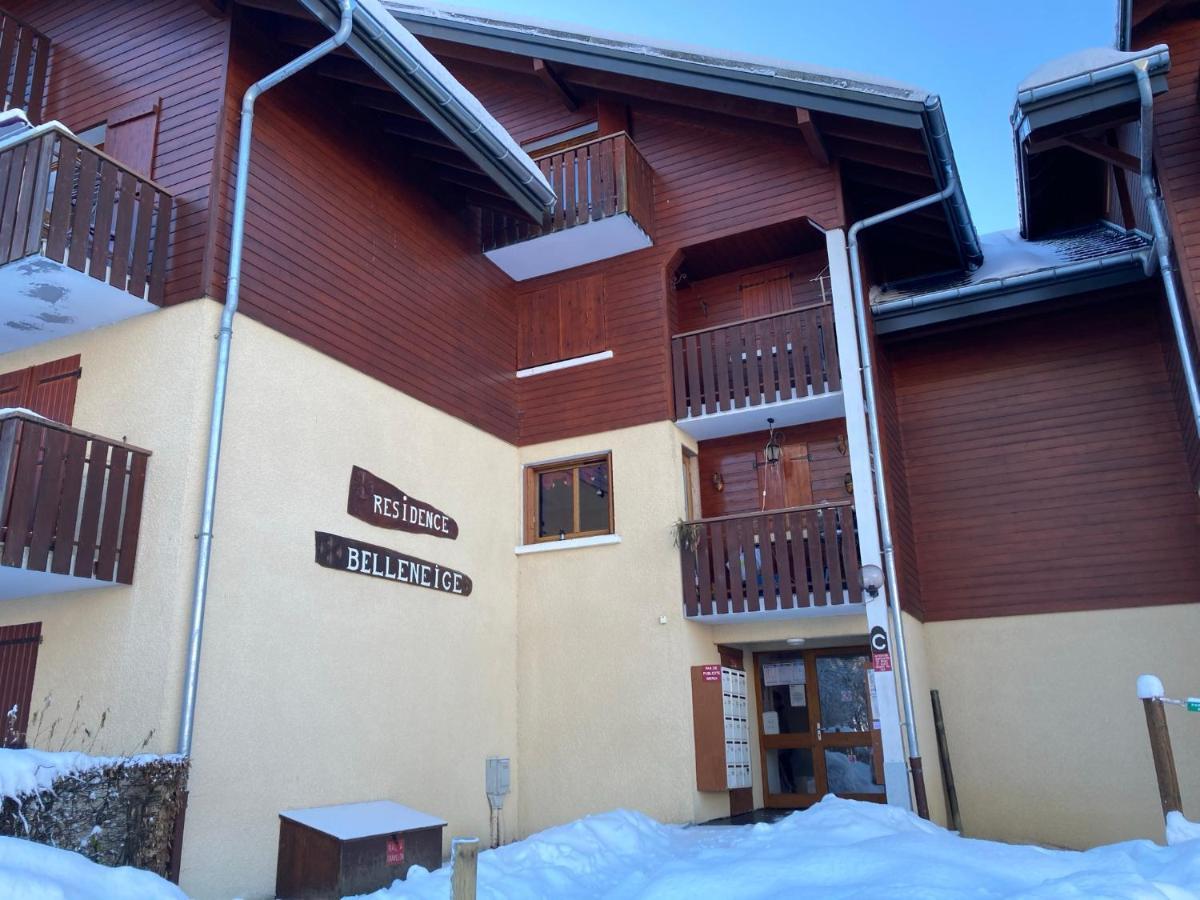 Appartement 2 Pieces Pieds Des Pistes Terrasse Face A La Montagne Берне Екстериор снимка