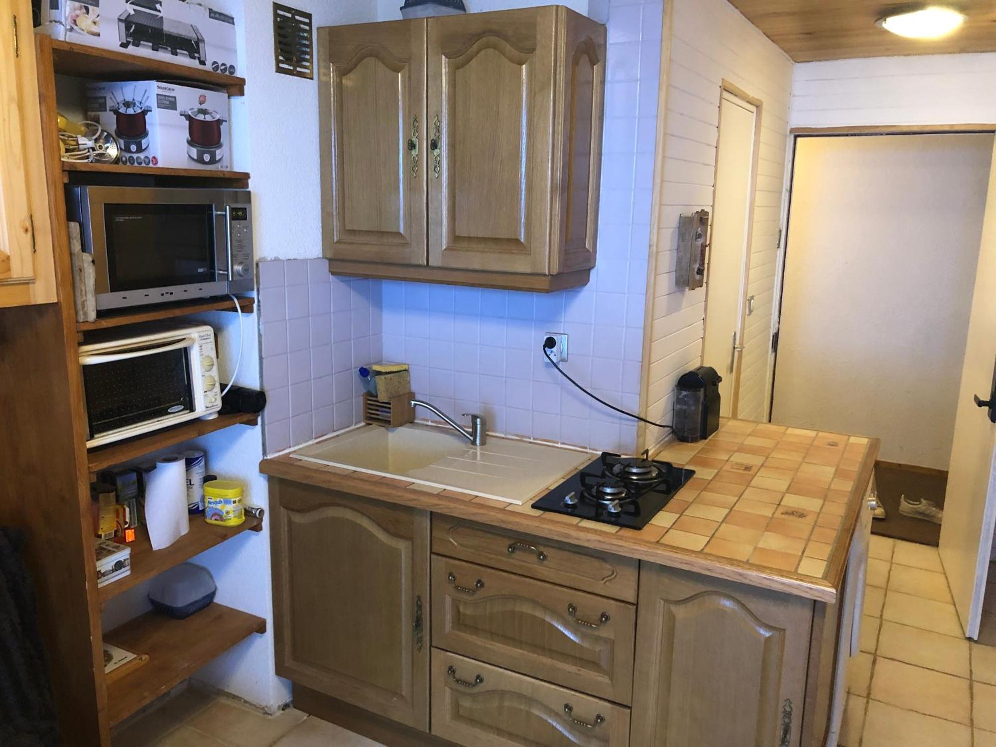 Appartement 2 Pieces Pieds Des Pistes Terrasse Face A La Montagne Берне Екстериор снимка